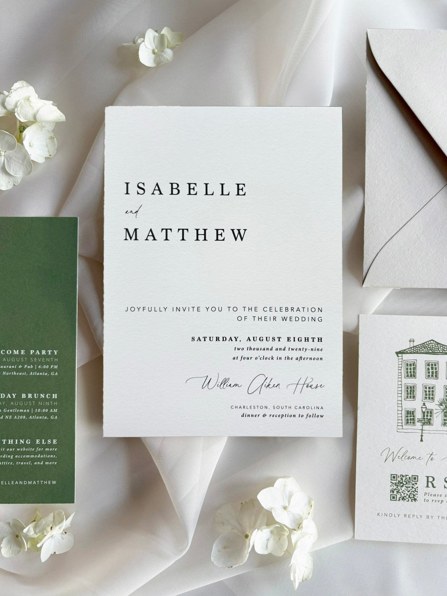 Modern Romance Essentials Invitation Suite