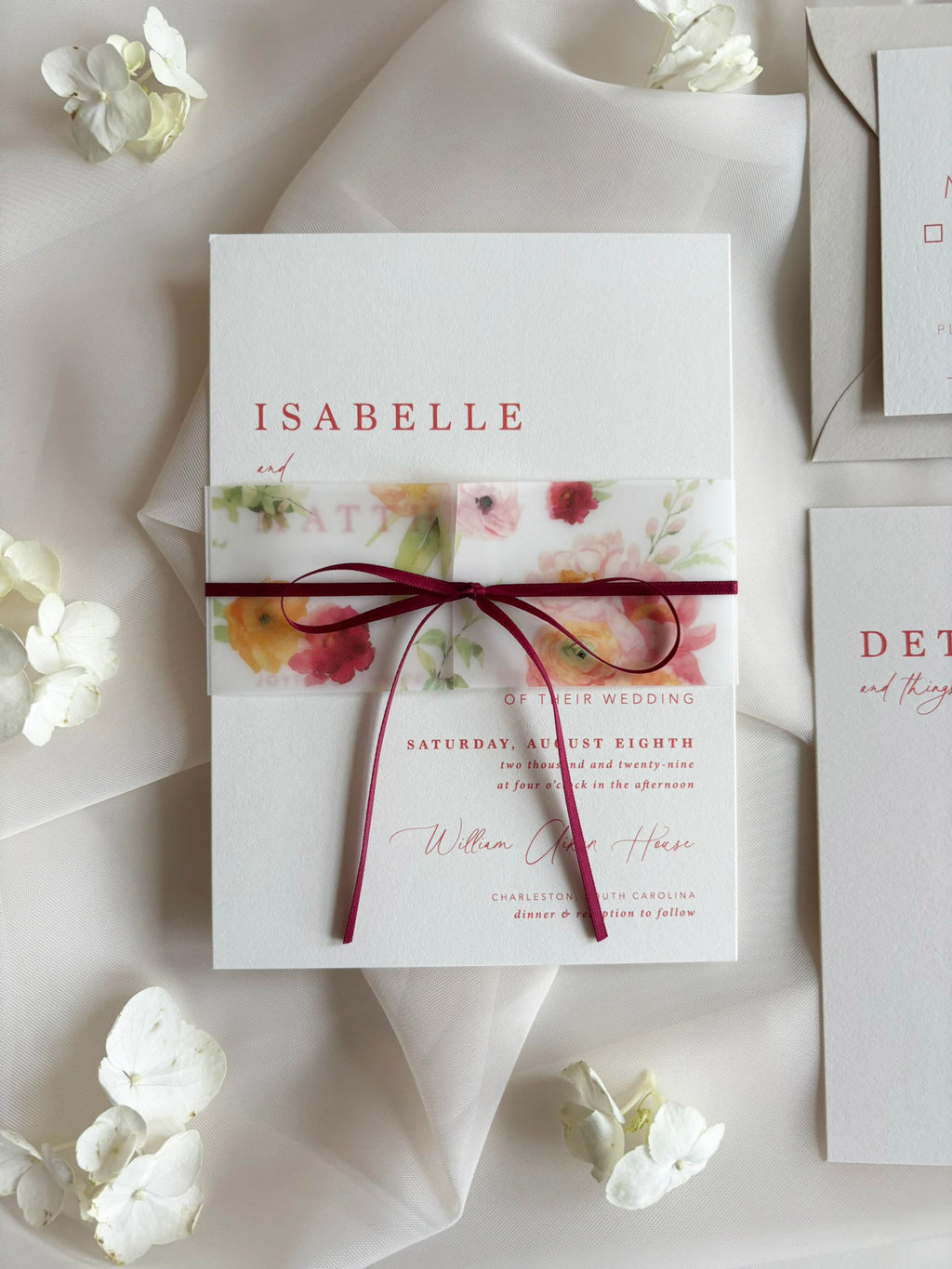 Summer Romance Invitation Suite