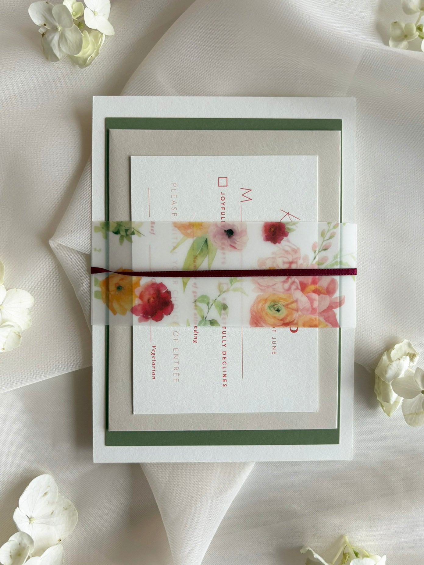 Summer Romance Invitation Suite
