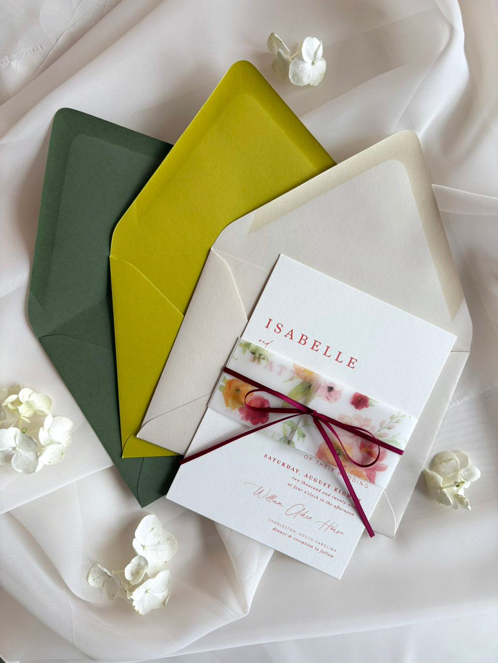 Summer Romance Invitation Suite