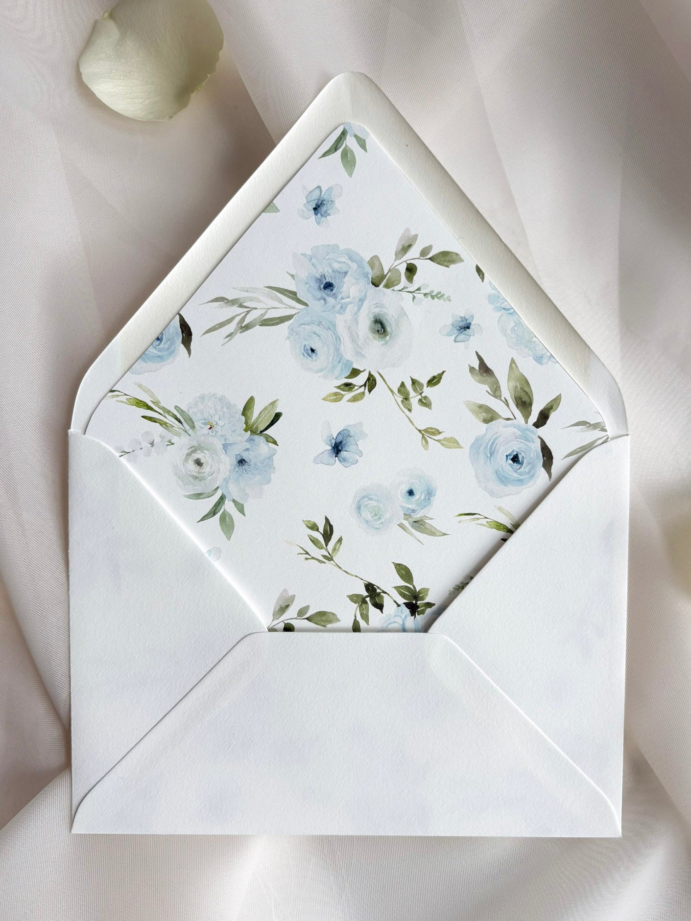 Sweet Blues Envelope Liner