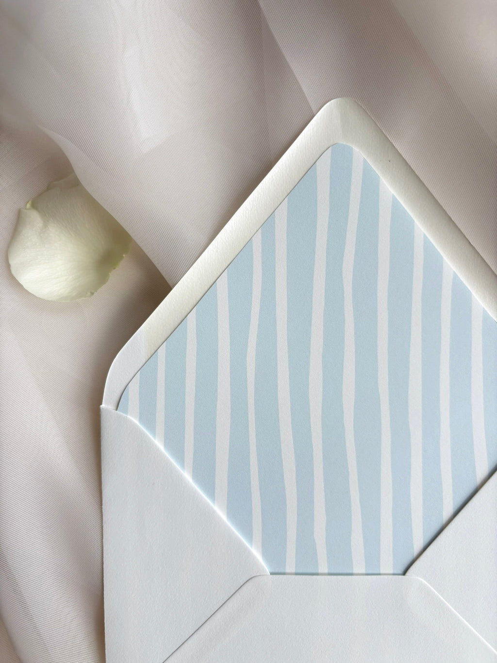 Blue Stripes Envelope Liner