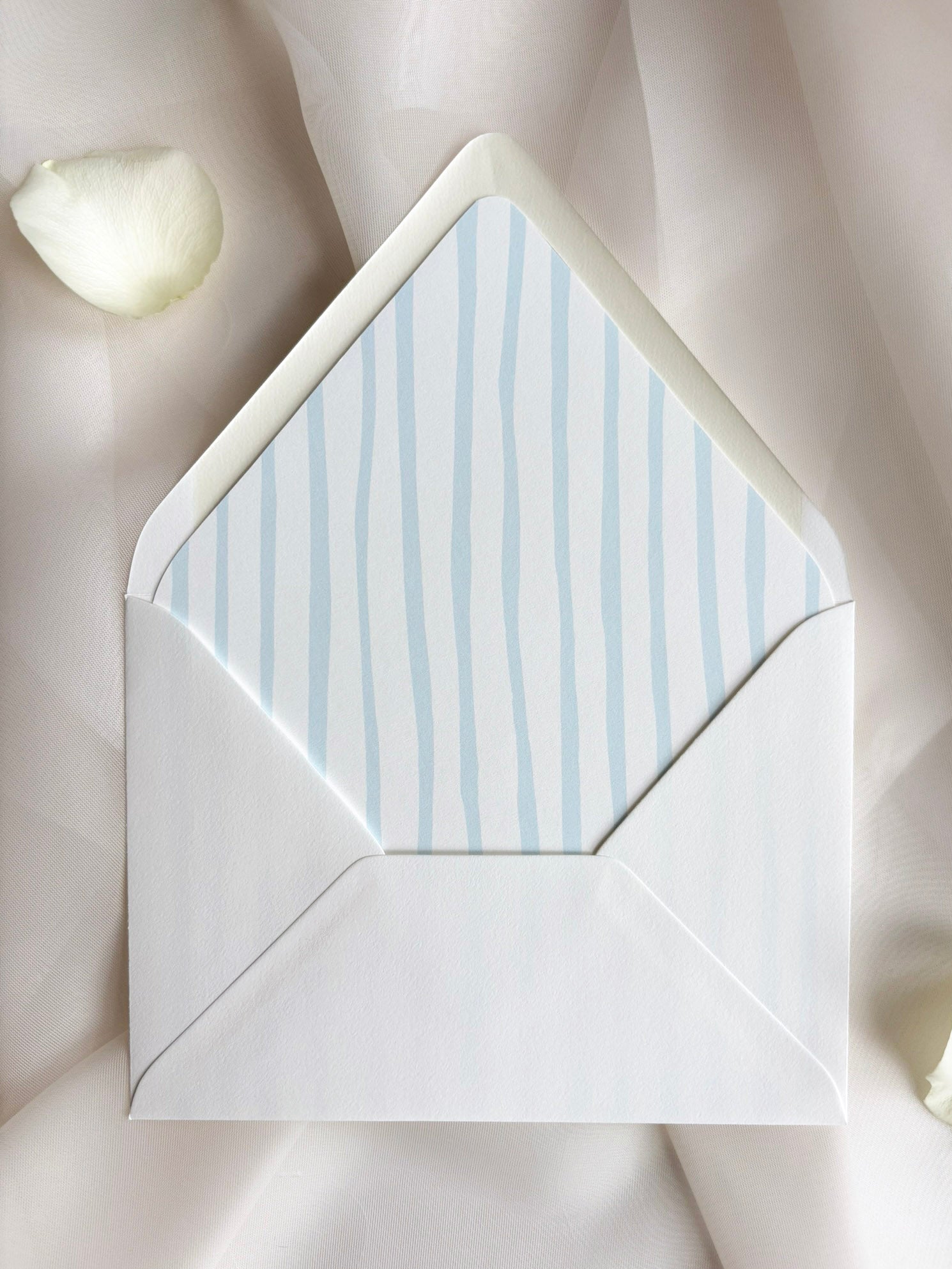 Blue Stripes Envelope Liner