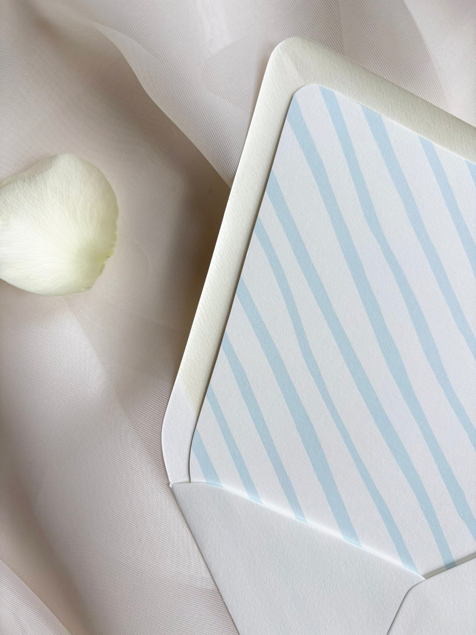 Blue Stripes Envelope Liner