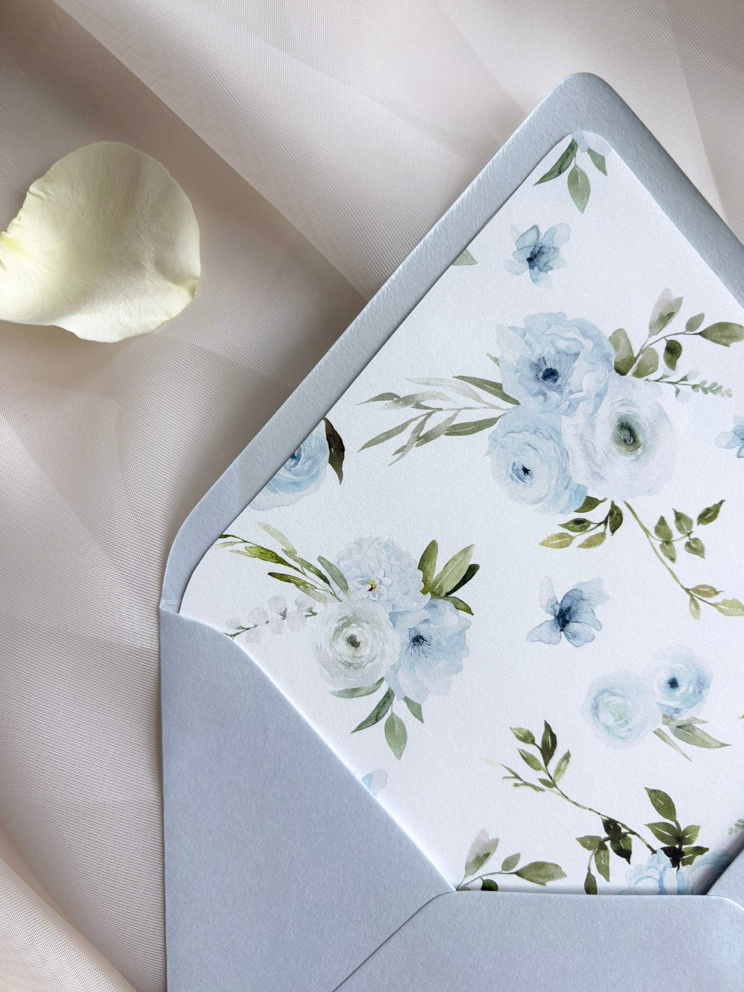 Sweet Blues Envelope Liner