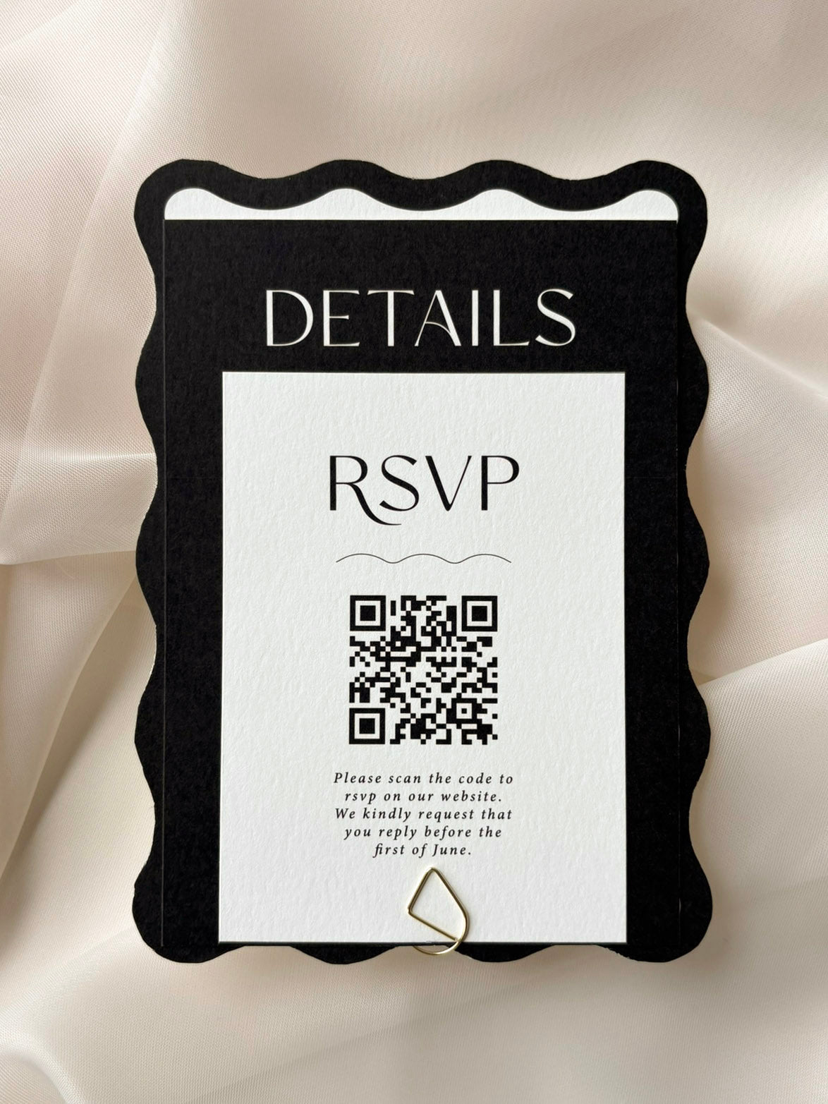 Modern Wave Invitation Suite