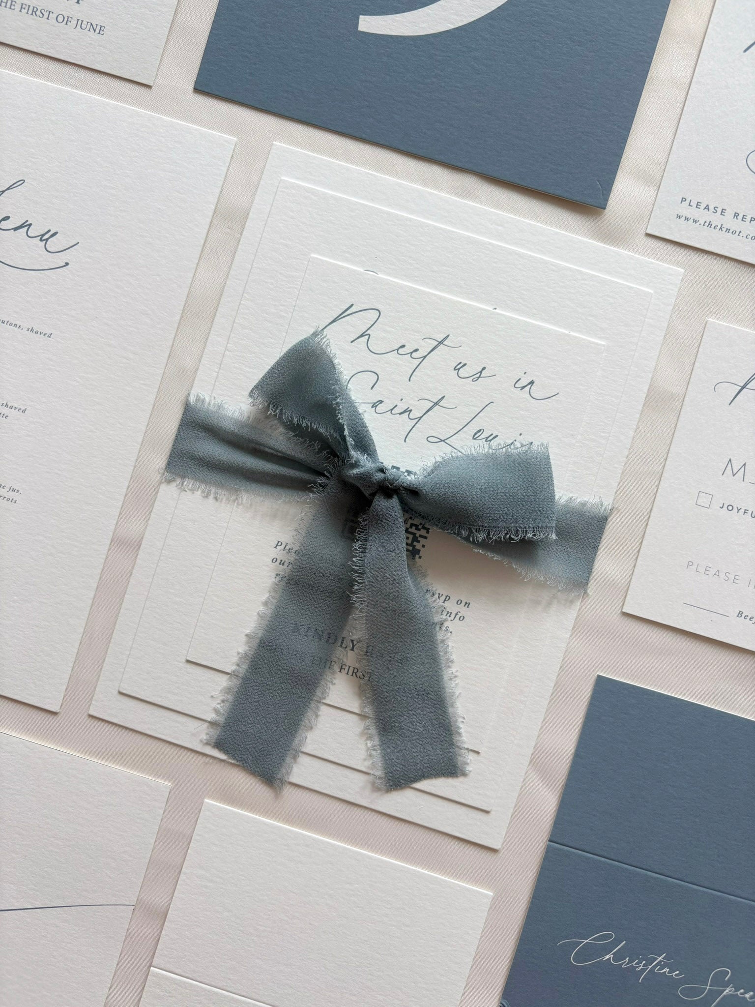 Sweet Script Invitation Suite