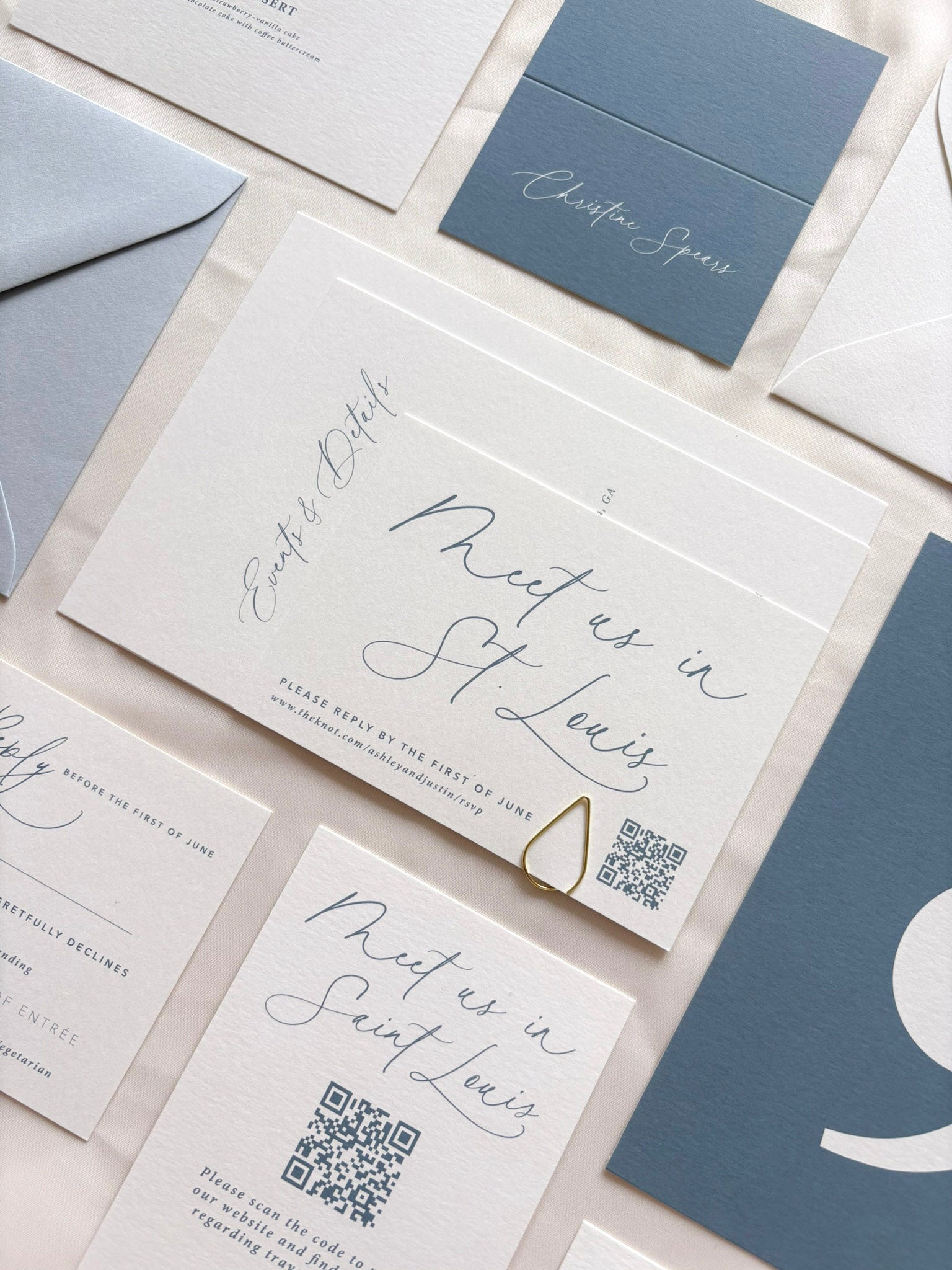 Sweet Script Invitation Suite