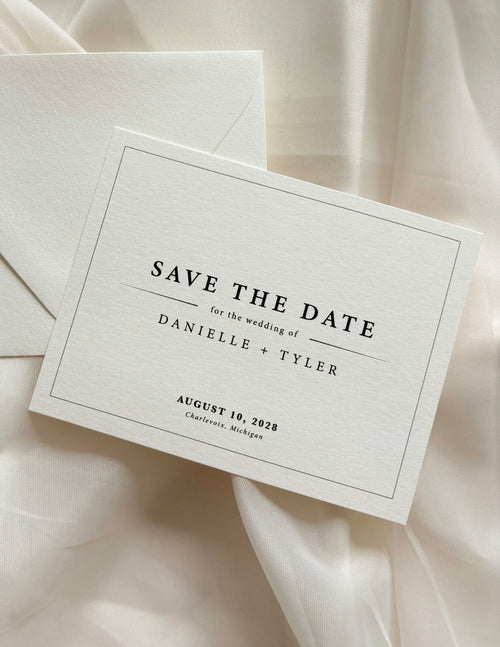 Classic Elegance Save-the-Date