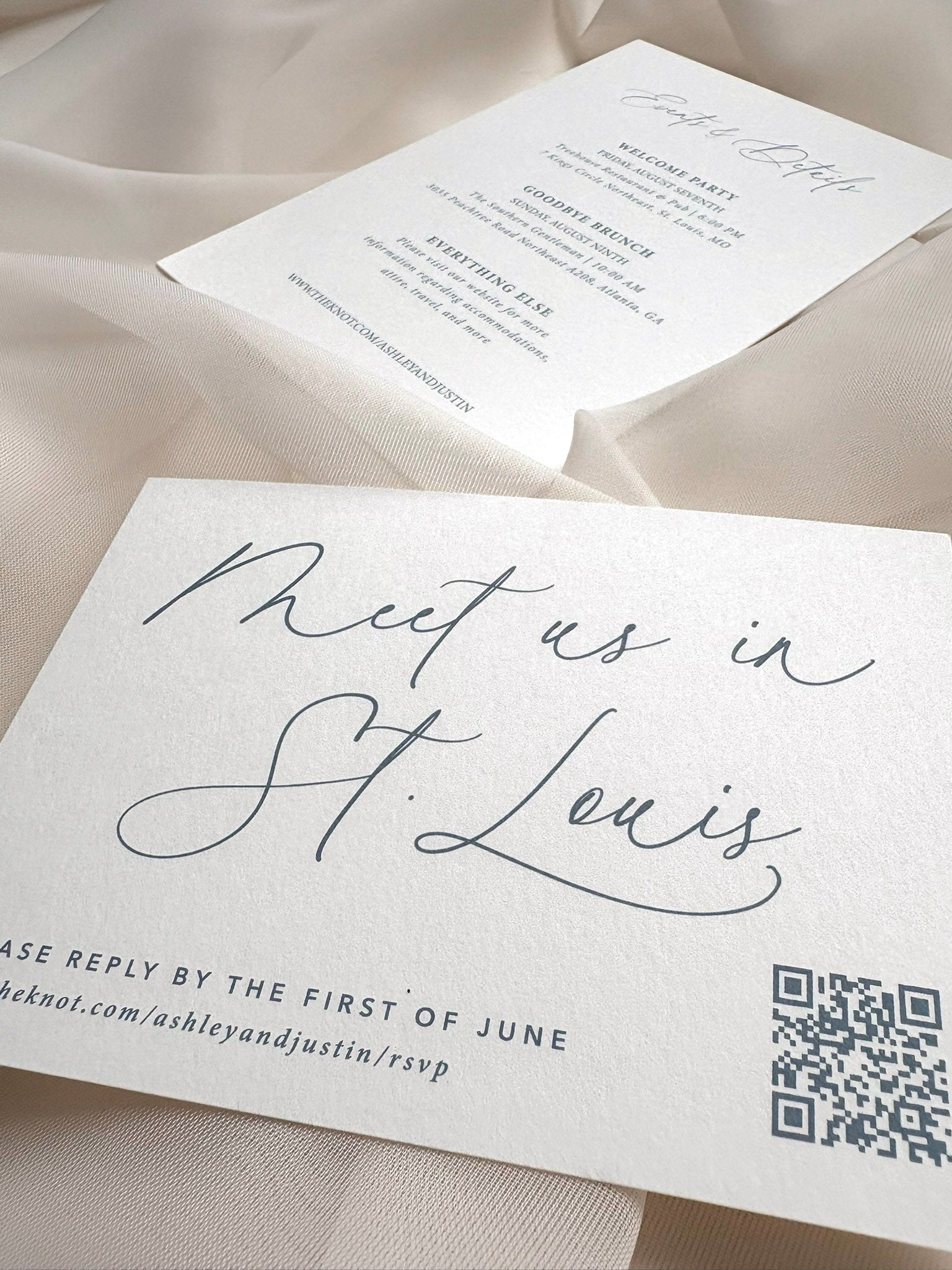 Sweet Script Invitation Suite