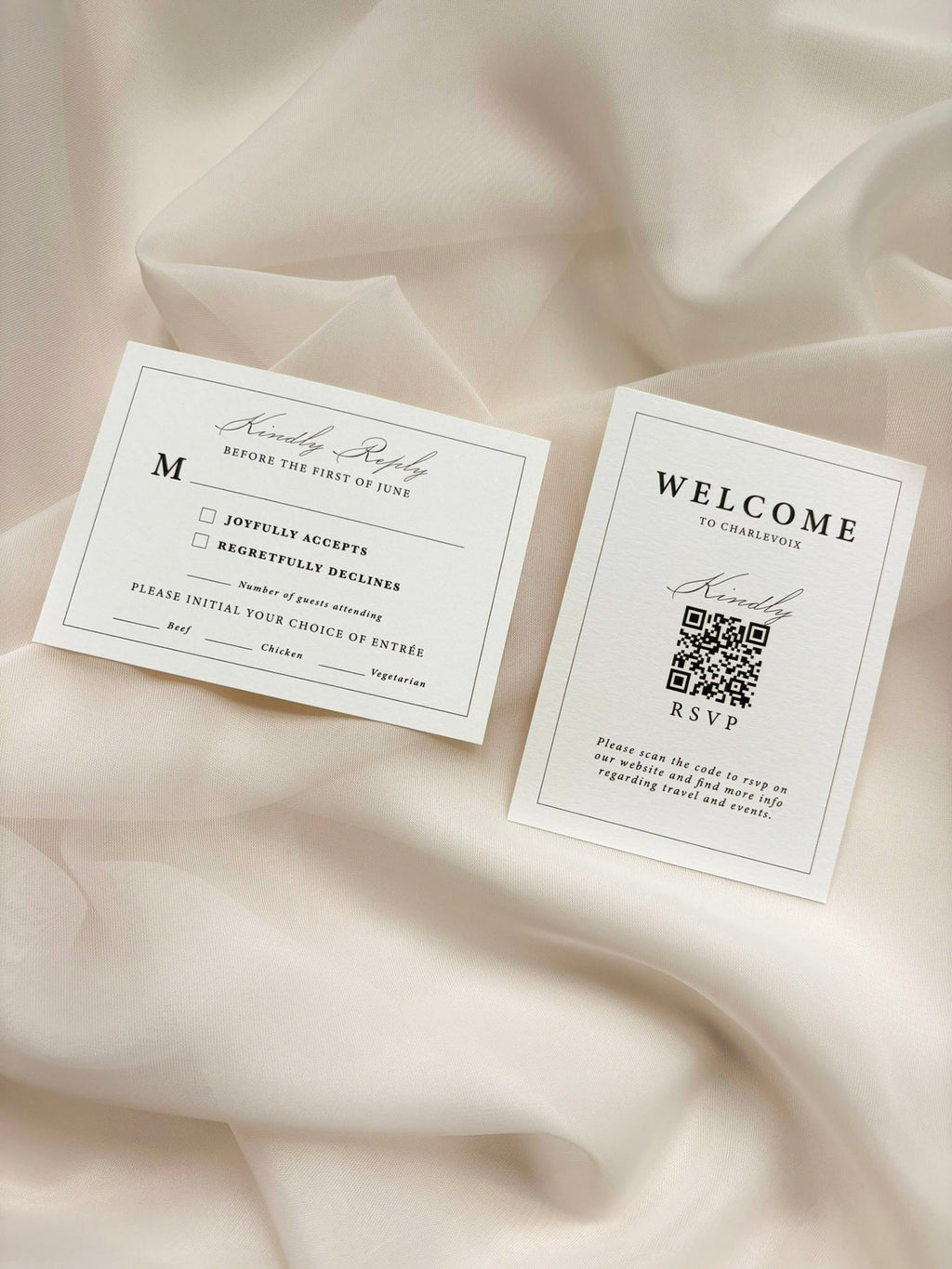 Classic Elegance Invitation Suite