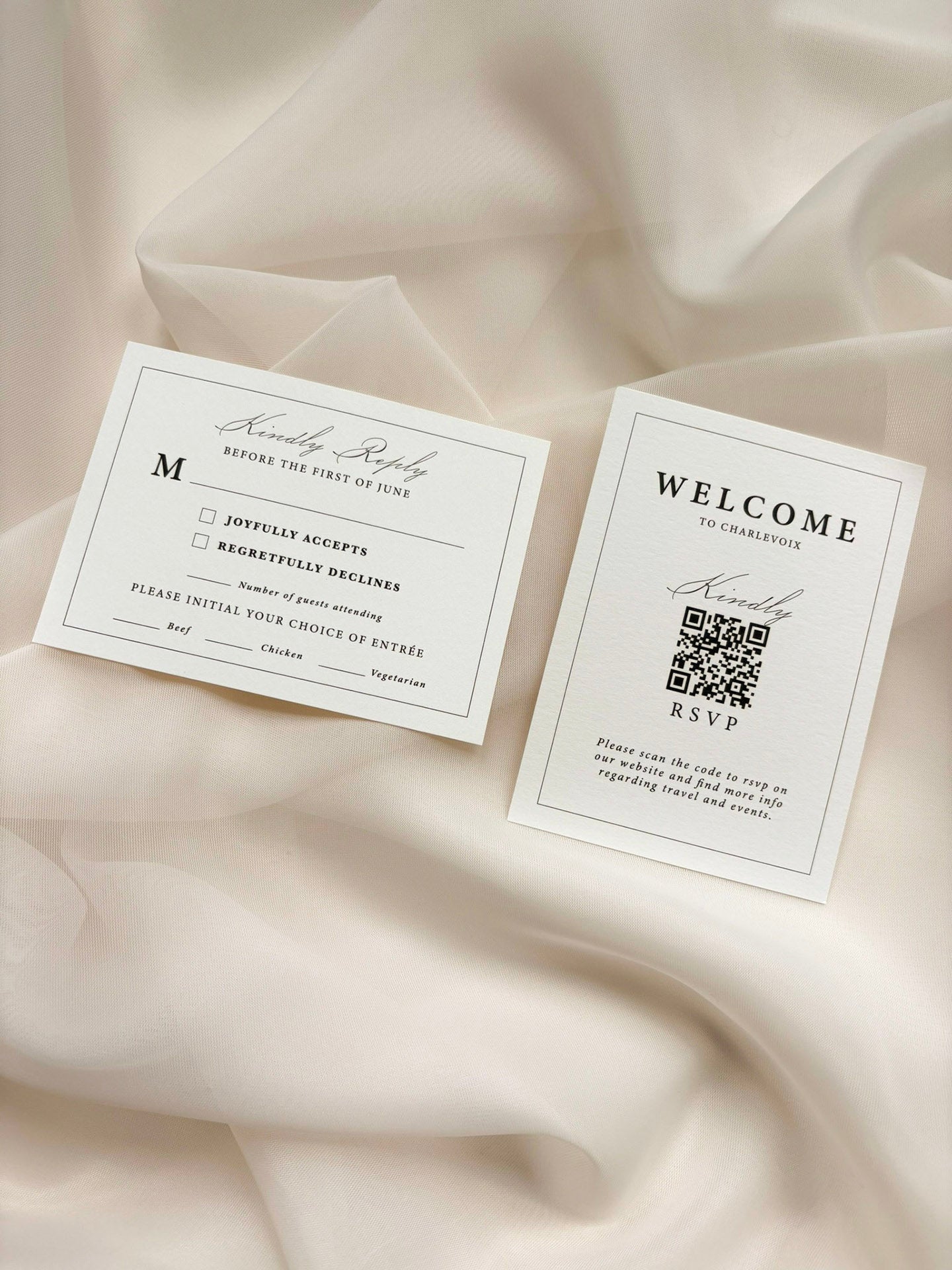 Classic Elegance Invitation Suite