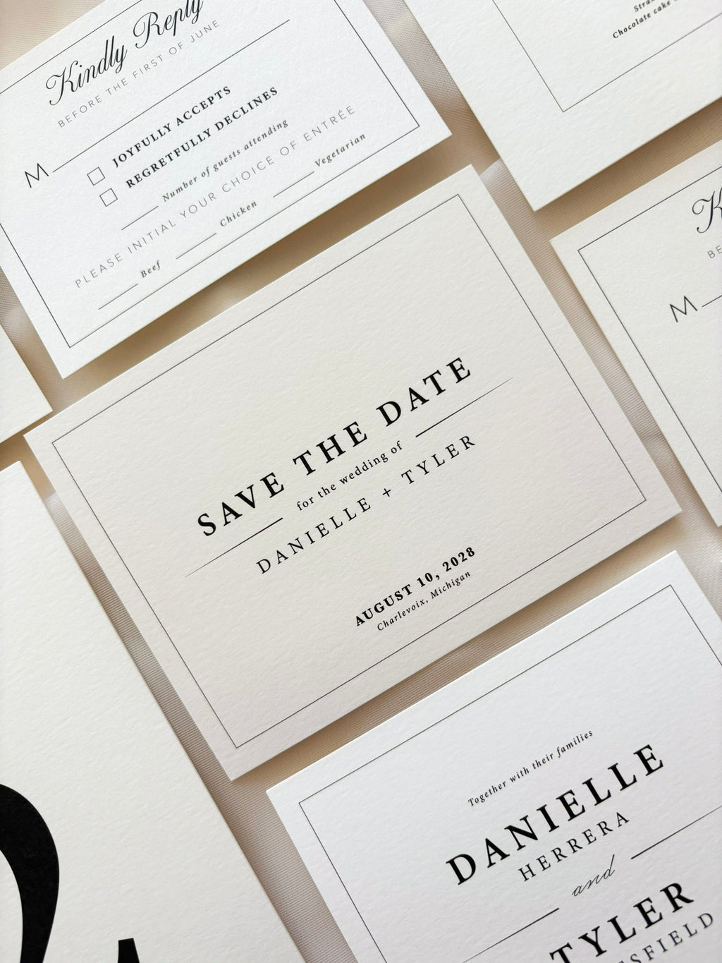 Classic Elegance Save-the-Date