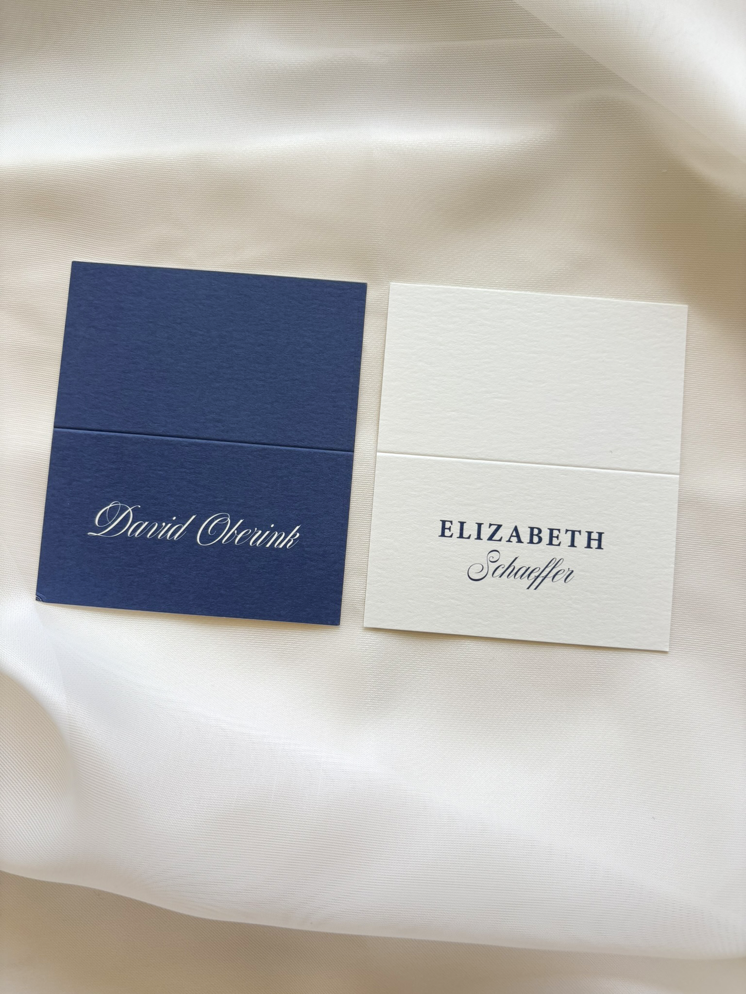 Gilded Script Day-Of Stationery Set
