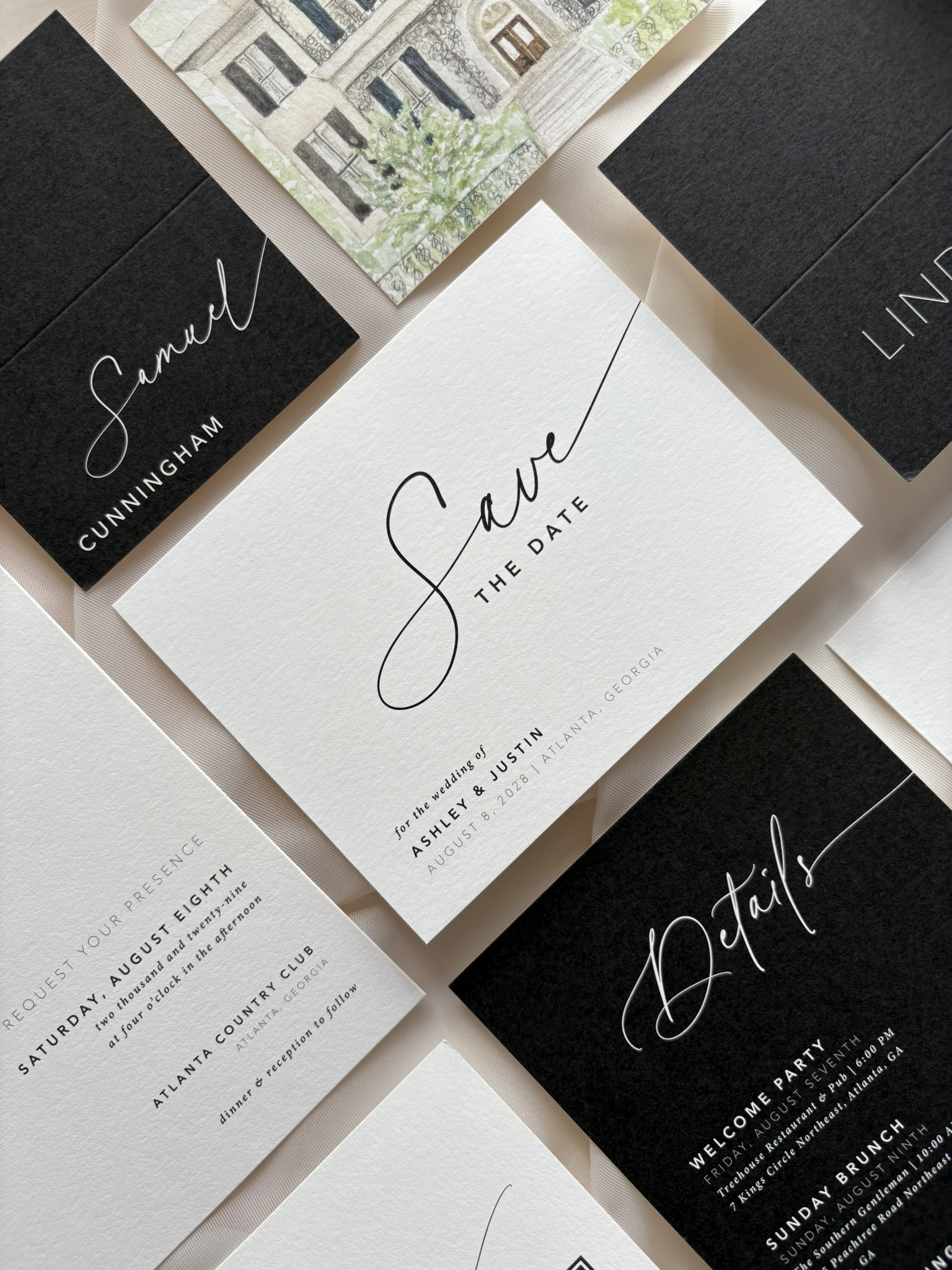 Cloud Script Save-the-Date