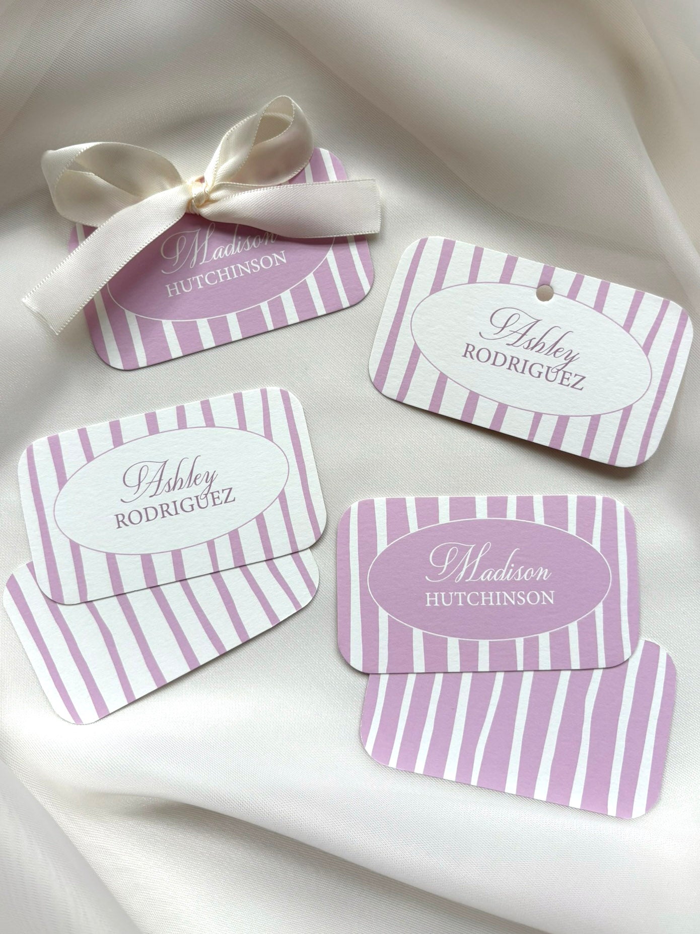 Pretty Purples Day-Of Stationery Set