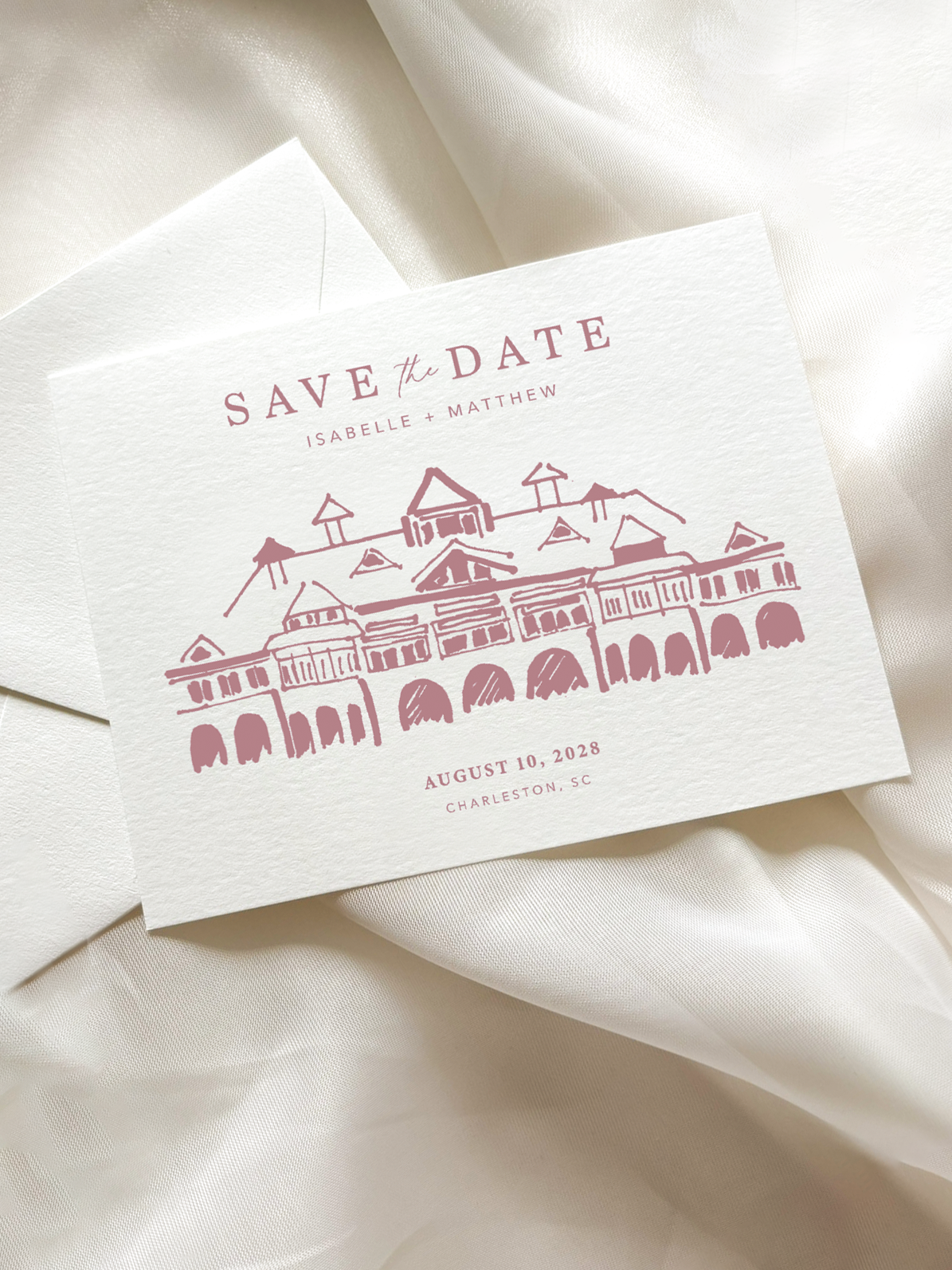 Venue Sketch Classic Save-the-Date