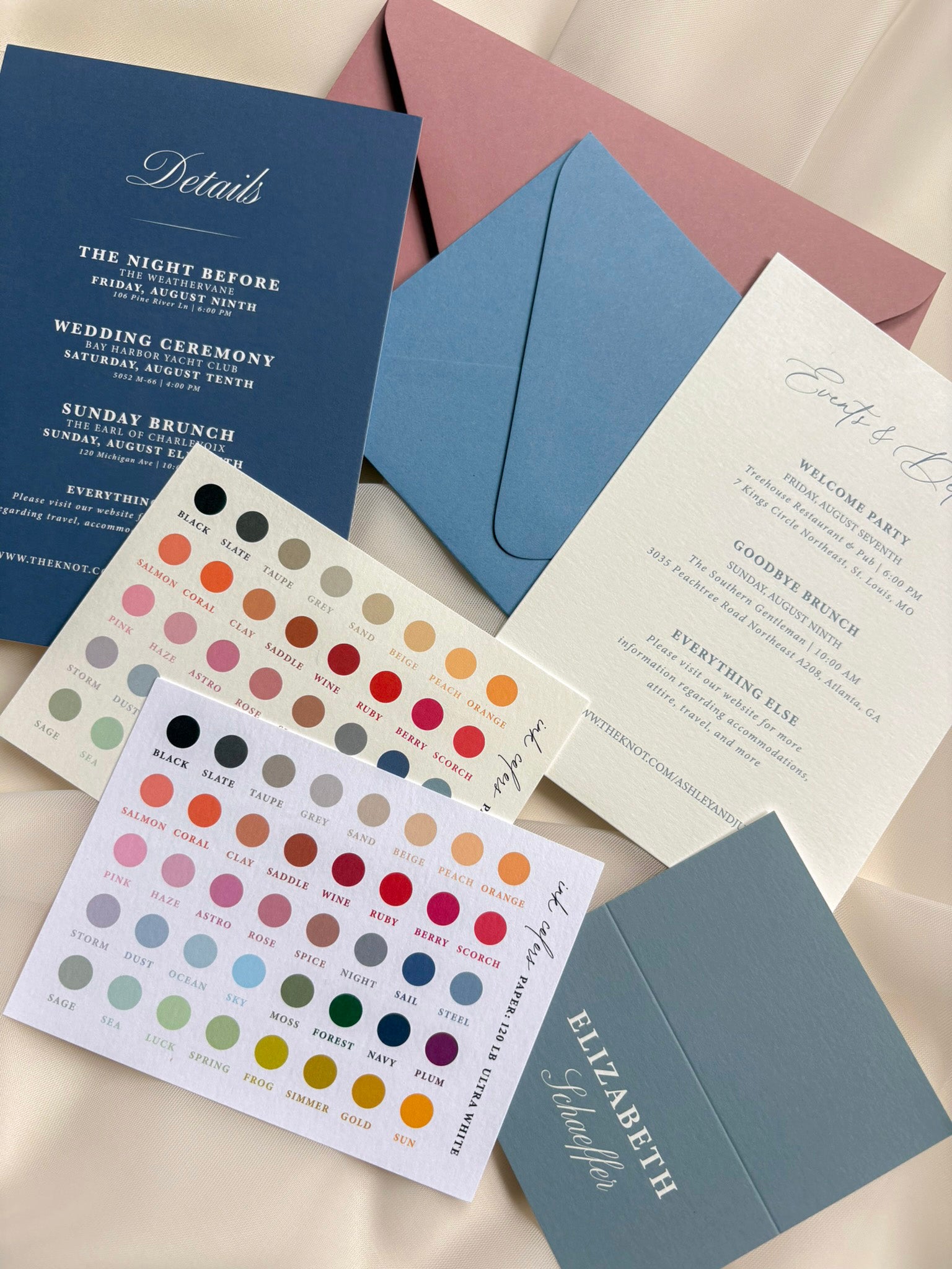 Sweet Script Invitation Suite