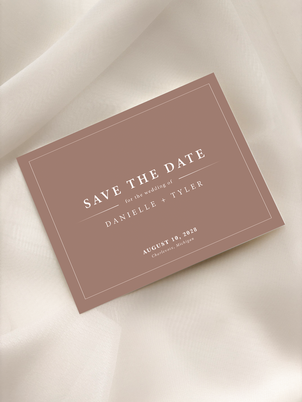 Classic Elegance Save-the-Date