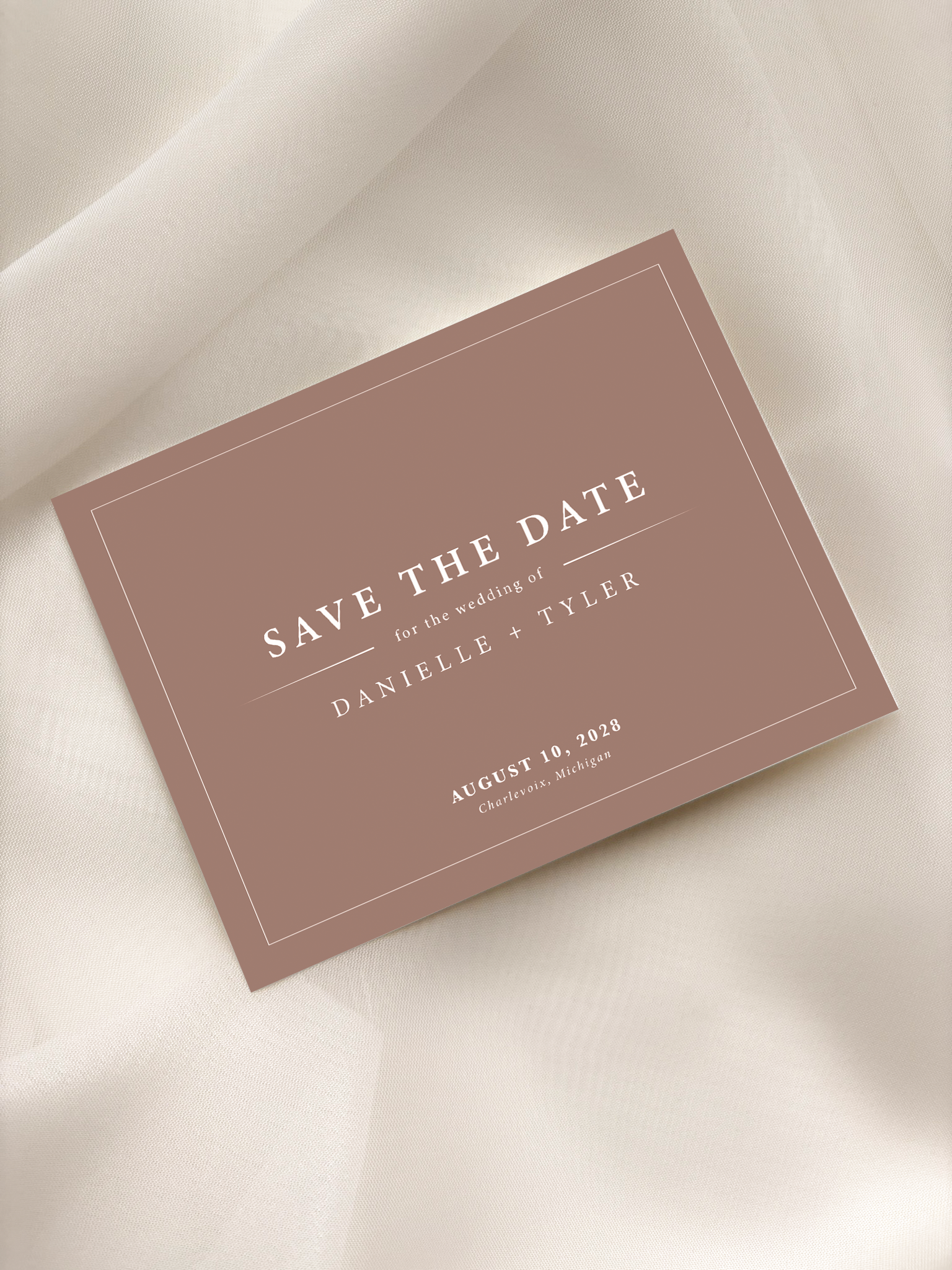Classic Elegance Save-the-Date