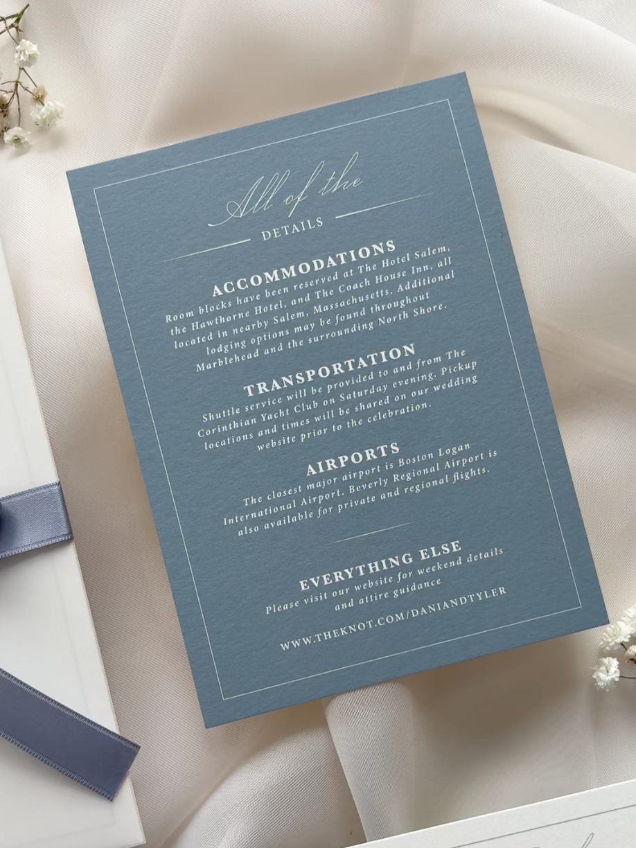 Classic Elegance Invitation Suite